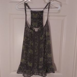 Blouse with spaghetti straps (tank top)